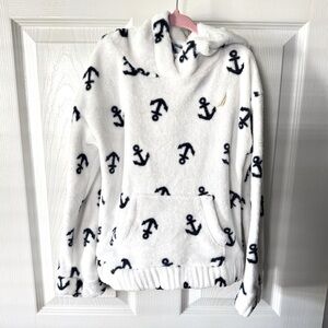 Nautica Hooded Anchor Fleece
